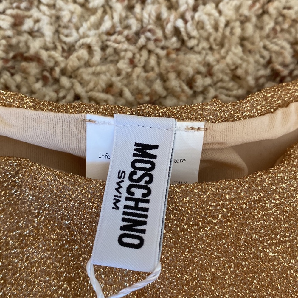 Moschino Metallic Gold Bikini - Picture 8 of 11